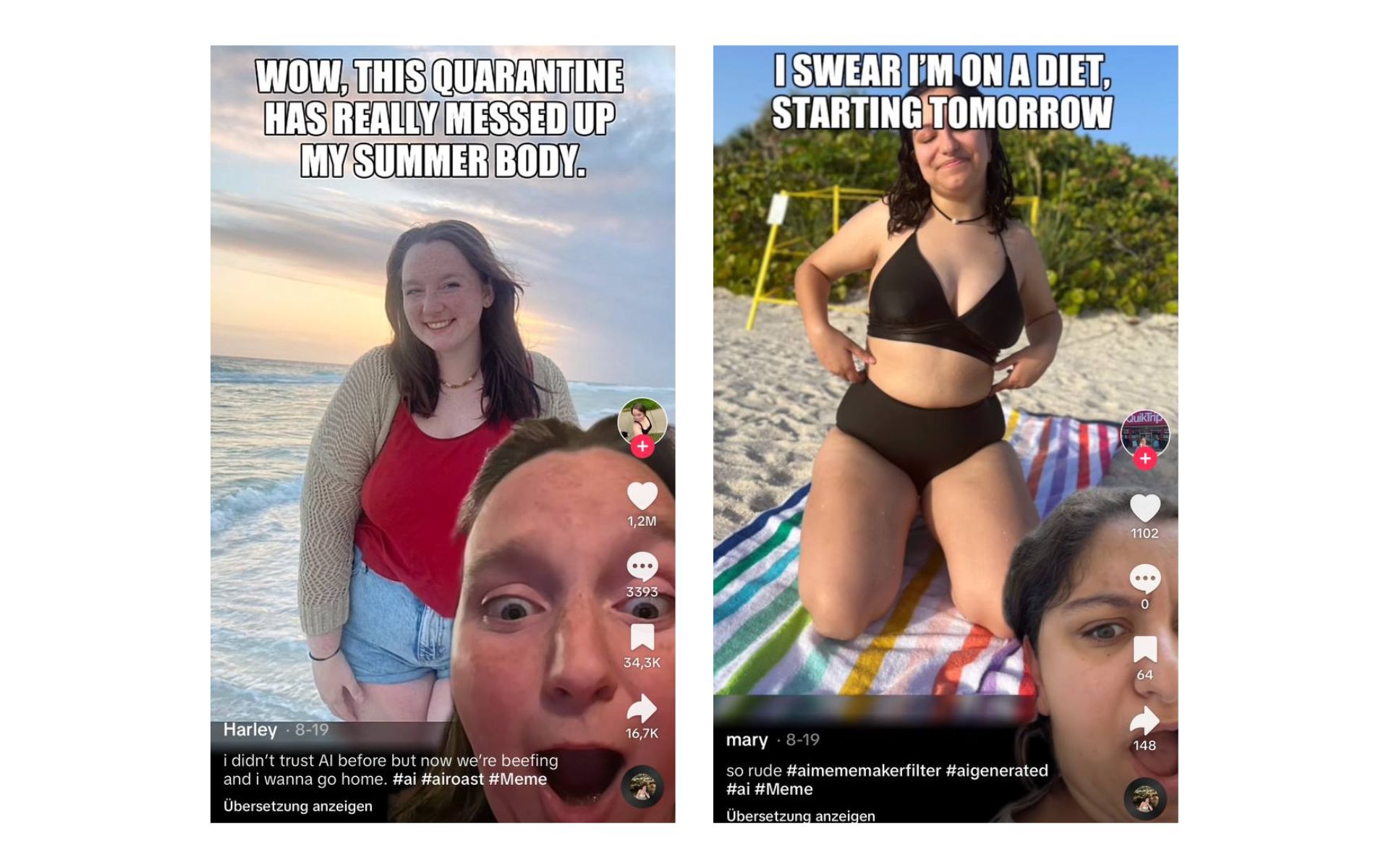 Body-shaming AI Meme Maker on TikTok is a prime example of